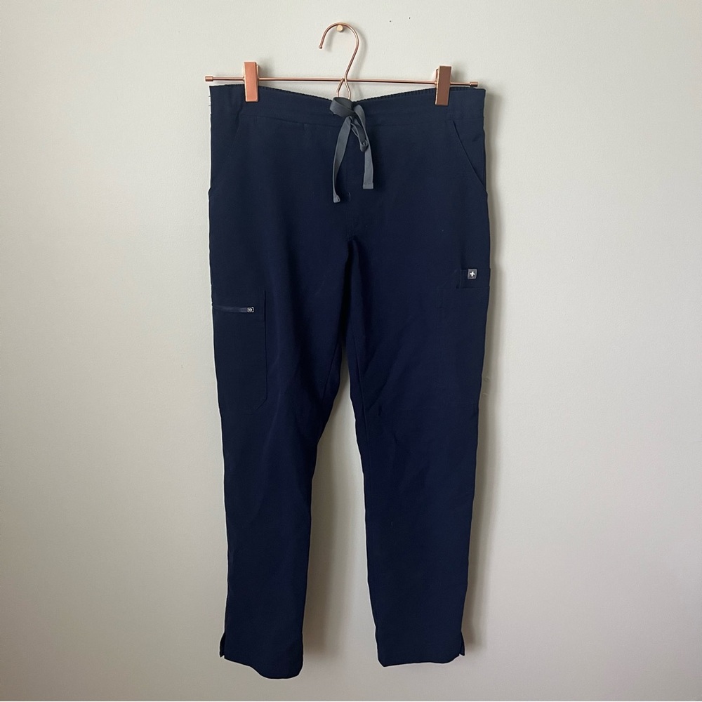 Figs Yola Navy Blue scrub pants